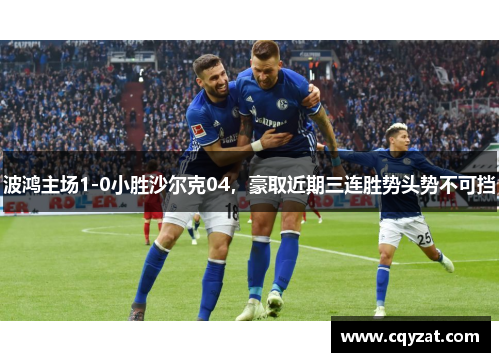 波鸿主场1-0小胜沙尔克04，豪取近期三连胜势头势不可挡